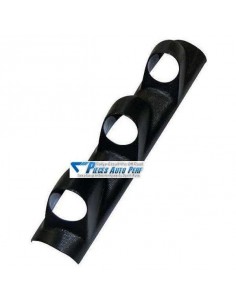 Support montant pare-brise PVC Noir pour 3 Manos diamètre  52mm