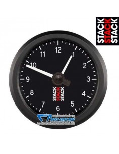 Manomètre Horloge analogique STACK PRO Diamètre 52mm fond Noir