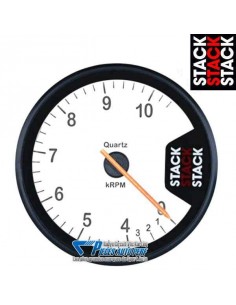 Compte-tours STACK ST 200 Diamètre 80mm 0/10500 RPM Fond Blanc