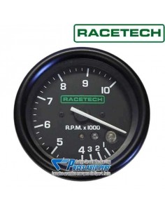 Compte-tours RACETECH Diamètre 80mm 0/10000 RPM avec shift-light