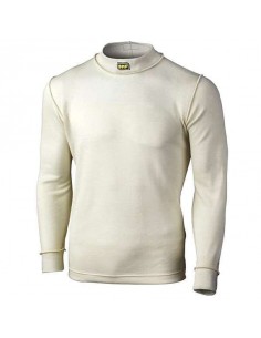 T-shirt FIA manches longues OMP Nomex Ecru