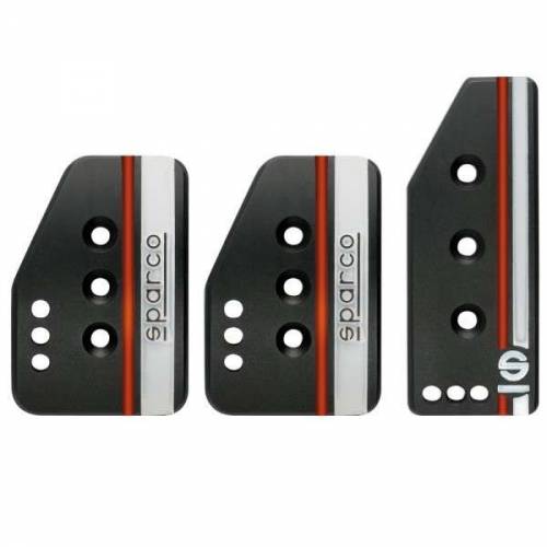 Pédalier sport aluminium SPARCO Settanta Noir