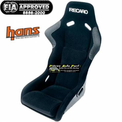 Siège baquet Polyester FIA RECARO Profi SPG Noir
