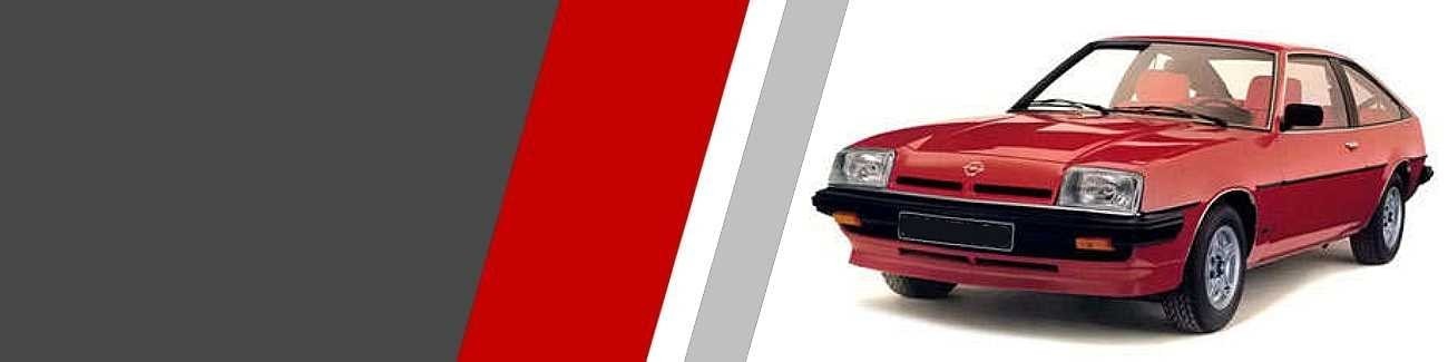 Plaquettes de freins Opel Manta