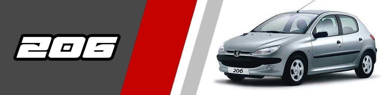 Silencieux d'échappement peugeot 206